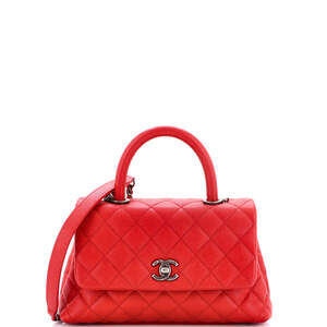 Chanel Coco Top Handle Bag Quilted #241433C49B